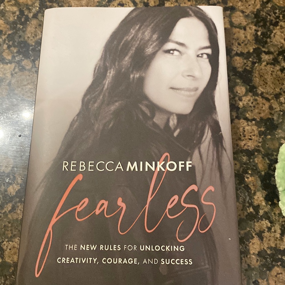 Autographed Rebecca Minkoff Fearless Book hardcover RARE FIND!
